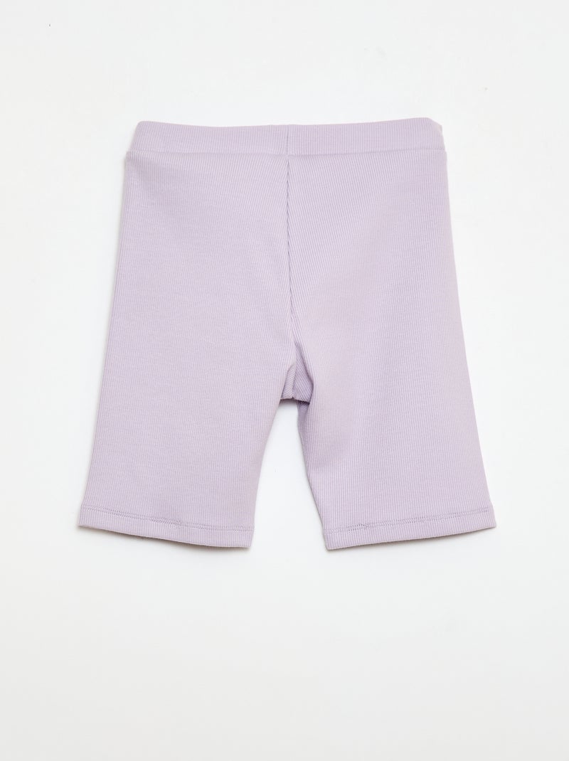 Short ciclista a coste Rosa - Kiabi