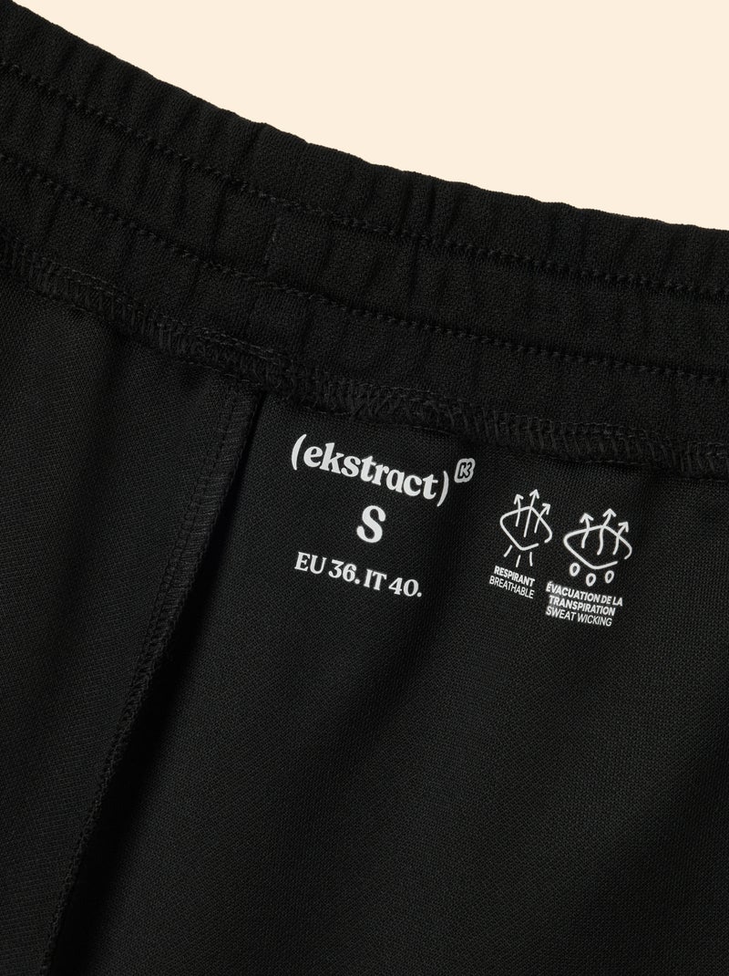 Short con bordi a contrasto - (ekstract) Nero - Kiabi