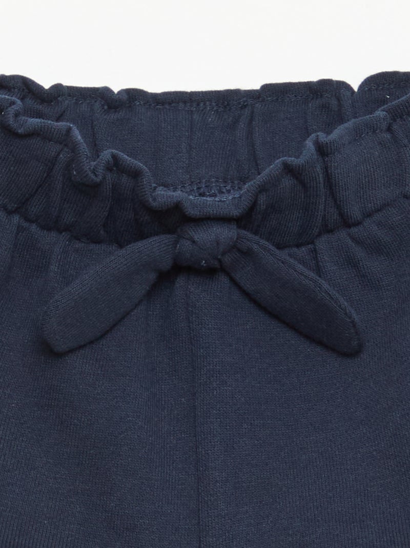 Short con volant e fiocco in vita Blu - Kiabi
