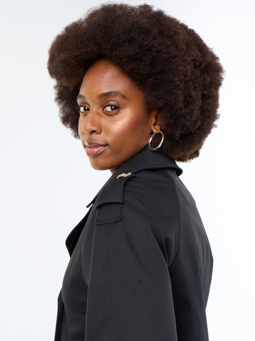 Short cotton trench coat - Kiabi