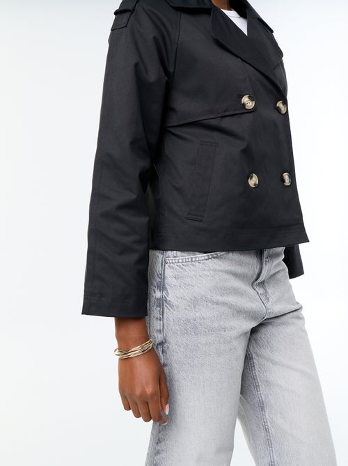 Short cotton trench coat - Kiabi