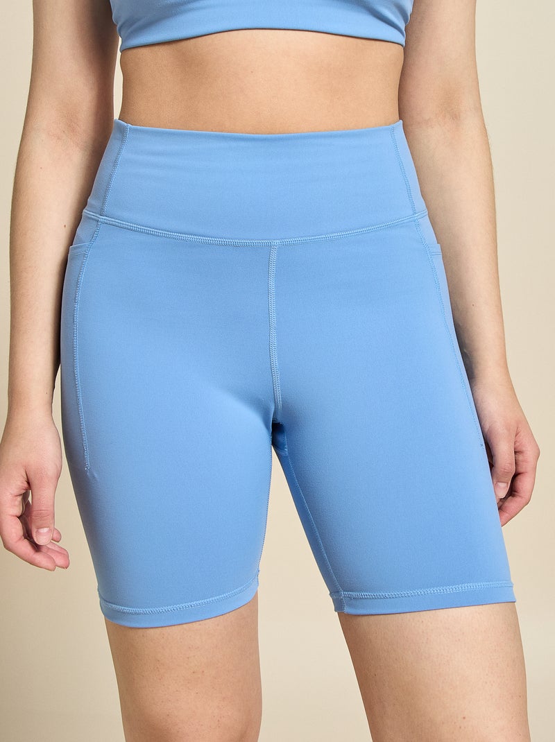 Short cycliste de sport - (ekstract) Bleu - Kiabi