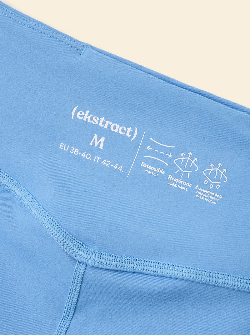 Short cycliste de sport - (ekstract) Bleu - Kiabi