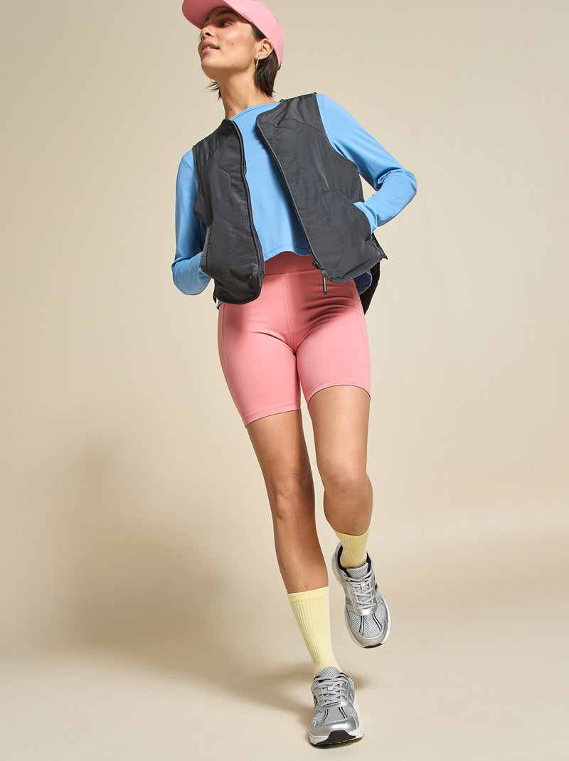 Short cycliste de sport - (ekstract) Rose - Kiabi