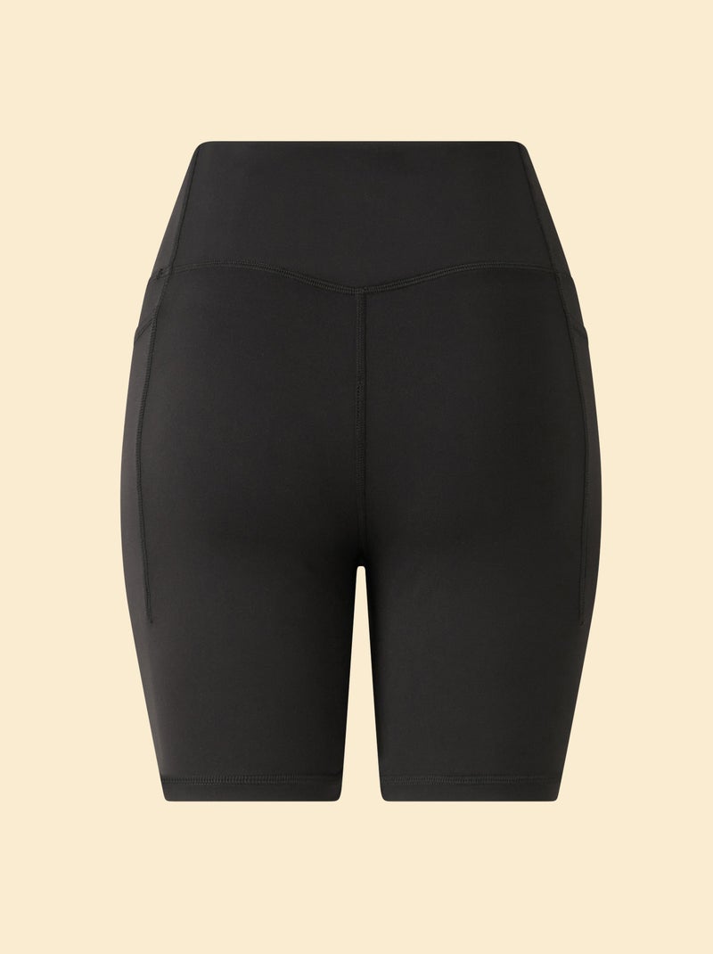 Short cycliste de sport Noir - Kiabi