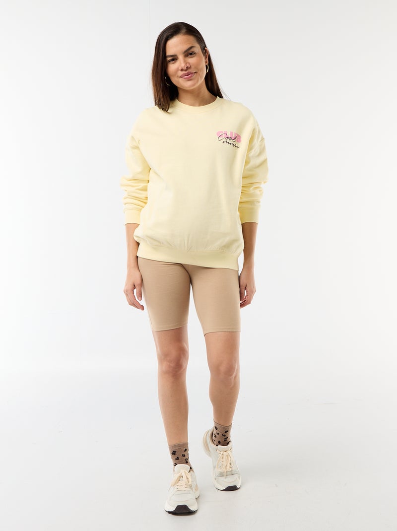 Short cycliste grossesse Beige - Kiabi