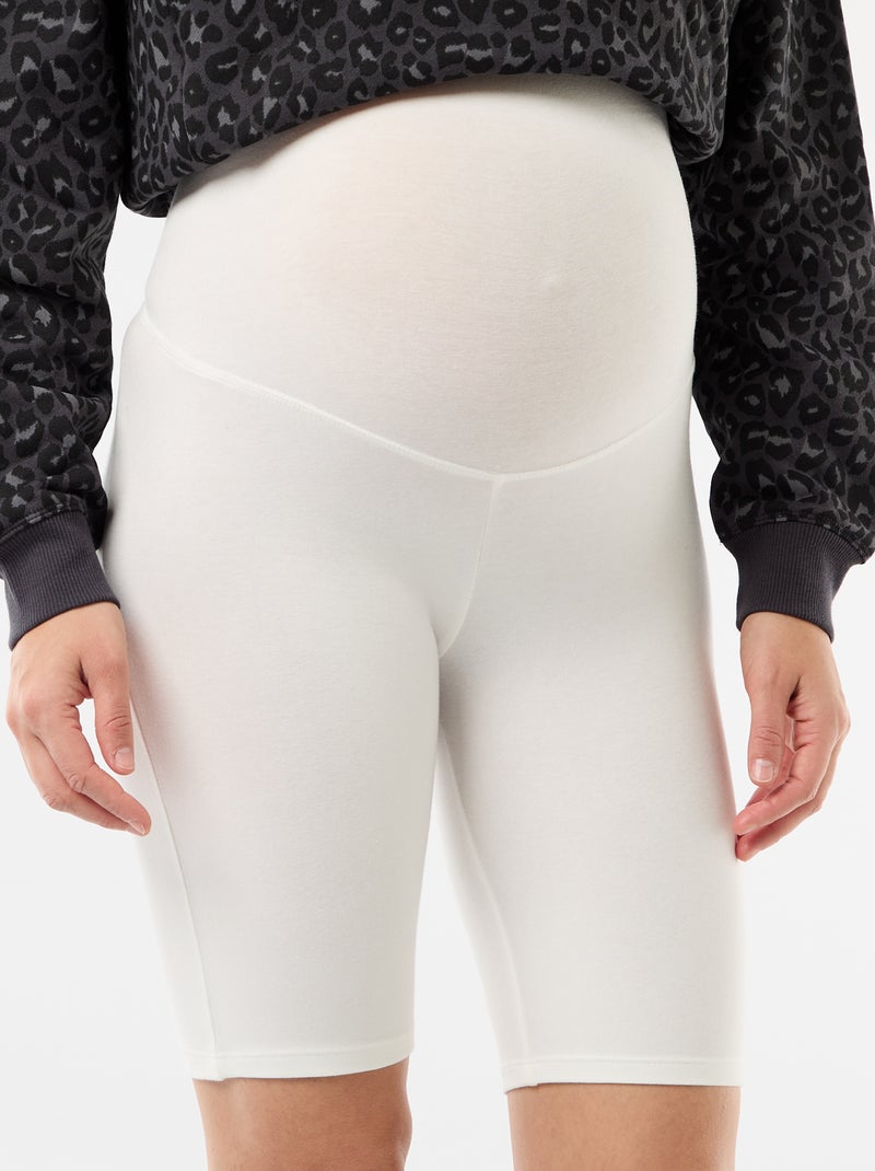 Short cycliste grossesse Blanc - Kiabi