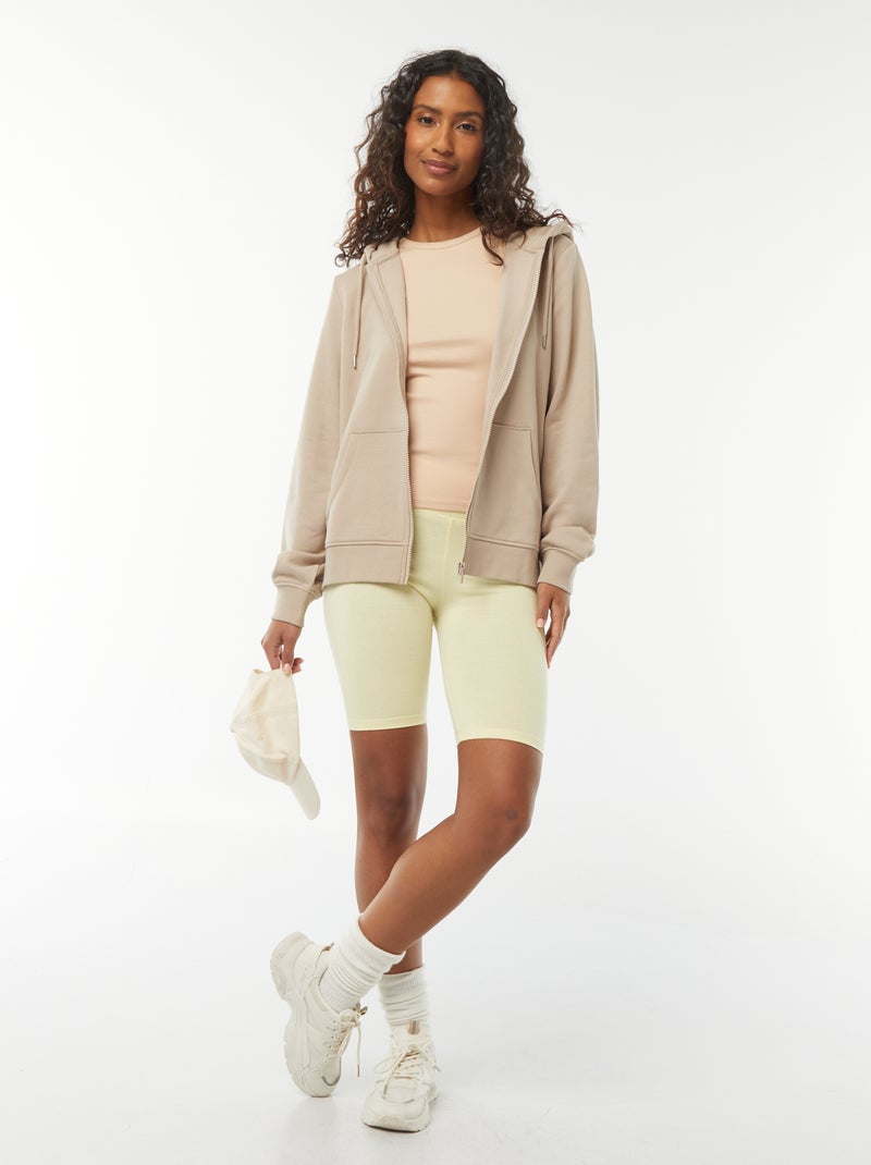 Short cycliste JAUNE - Kiabi