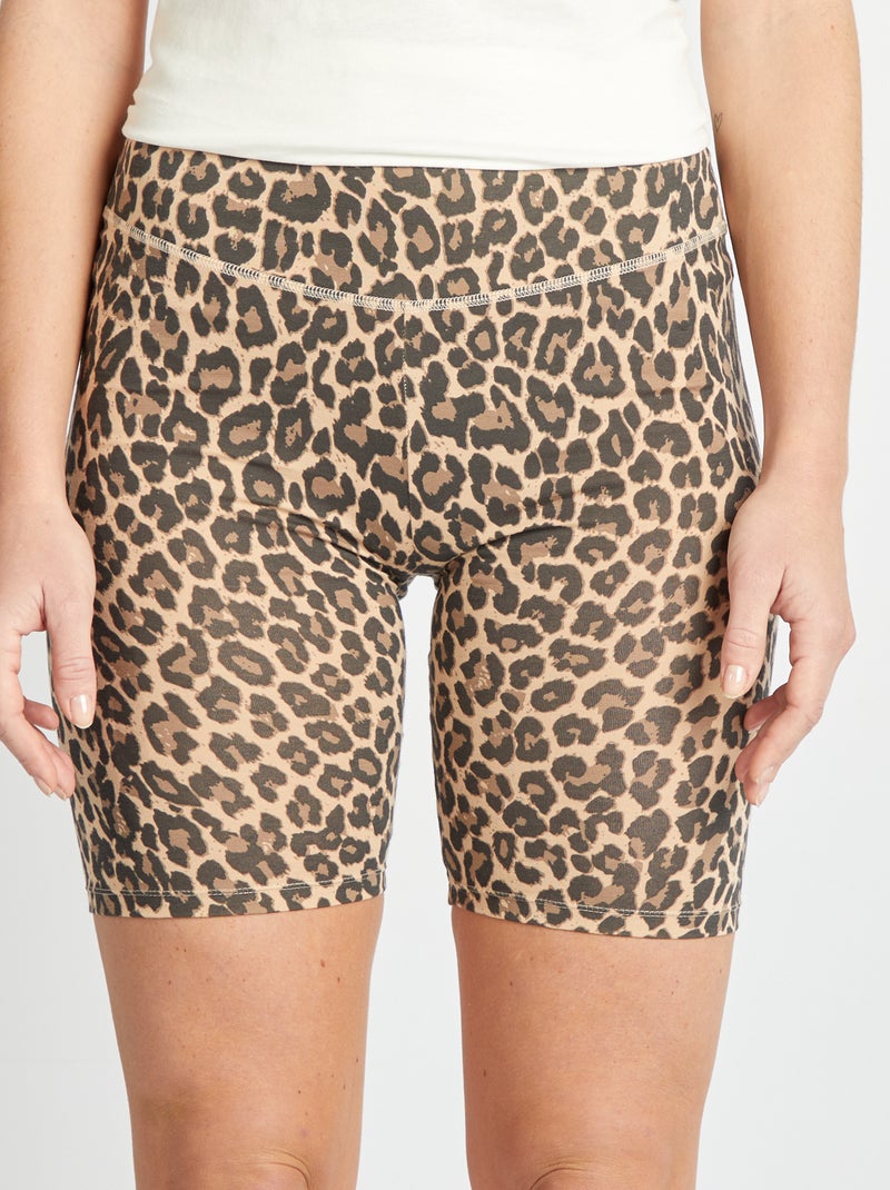 Short cycliste Léopard - Kiabi