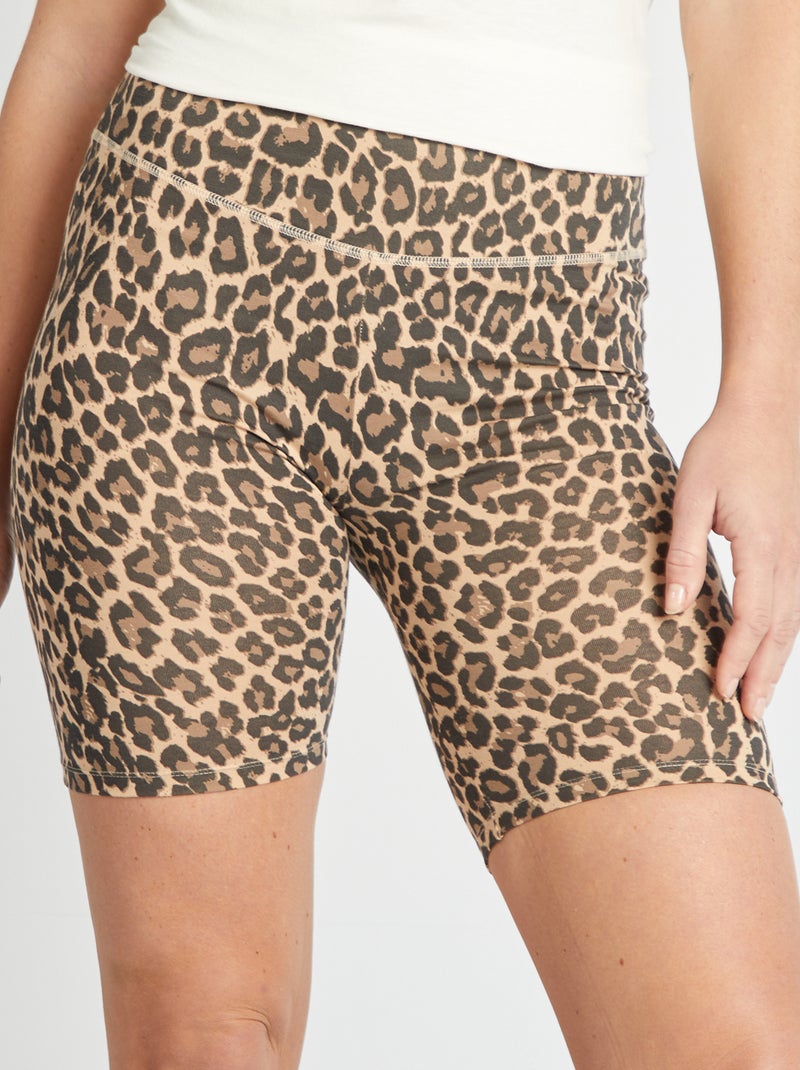 Short cycliste Léopard - Kiabi