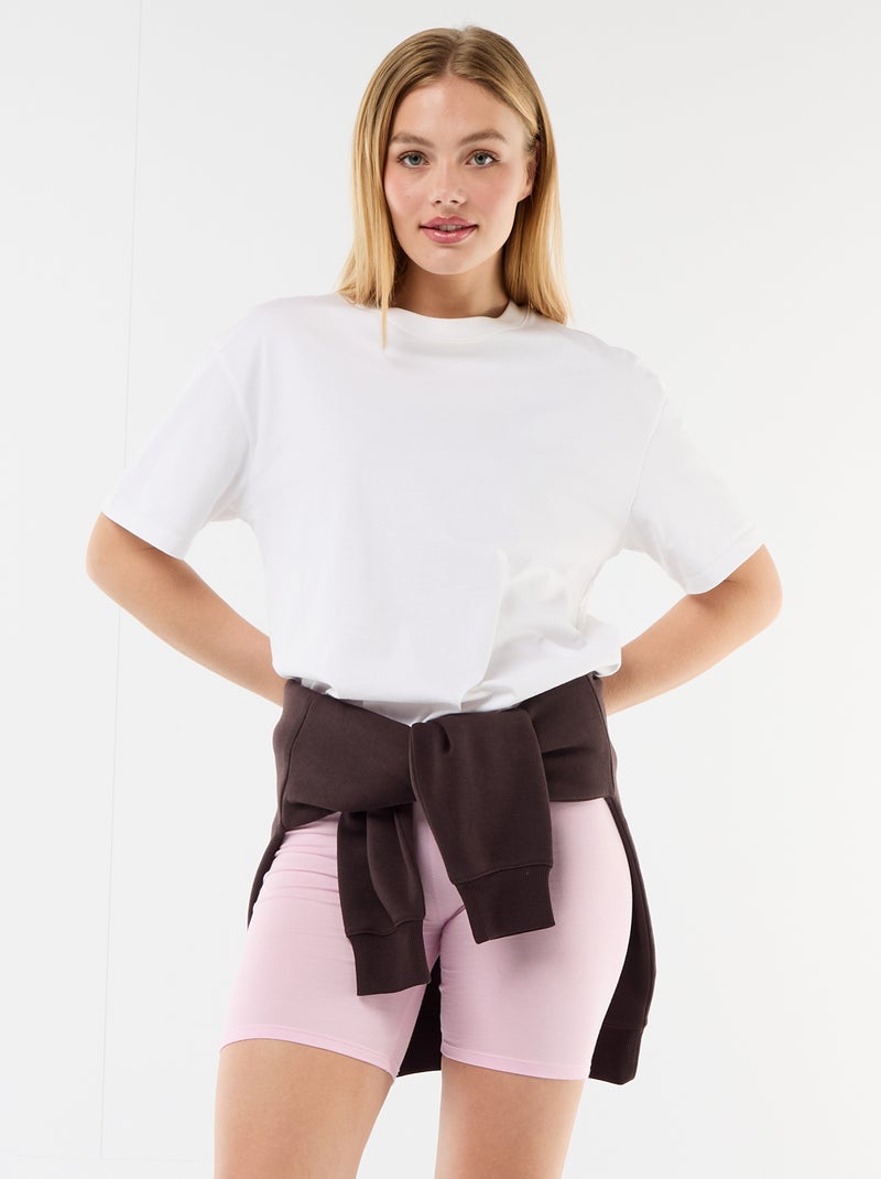 Short cycliste Rose - Kiabi