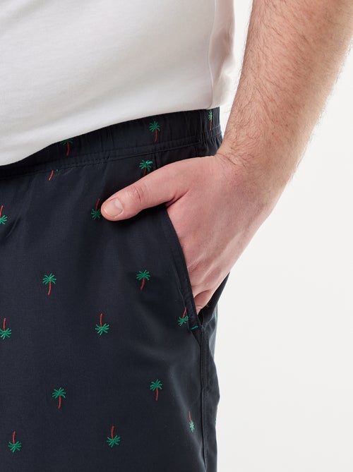 Short de bain à motif - Kiabi