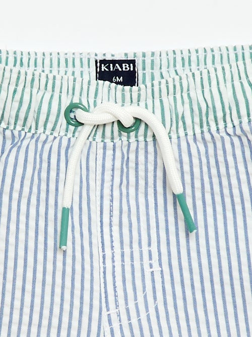 Short de bain à motif - Kiabi