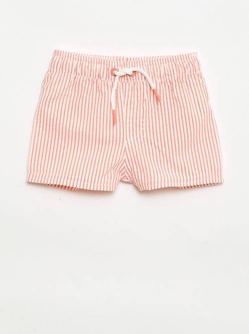 Short de bain à motif - Kiabi