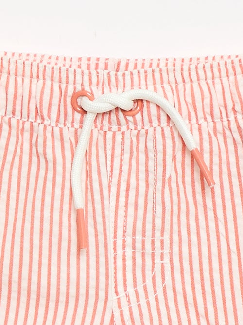 Short de bain à motif - Kiabi