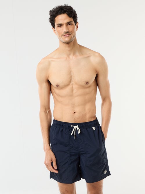 Short de bain avec grandes poches - Kiabi