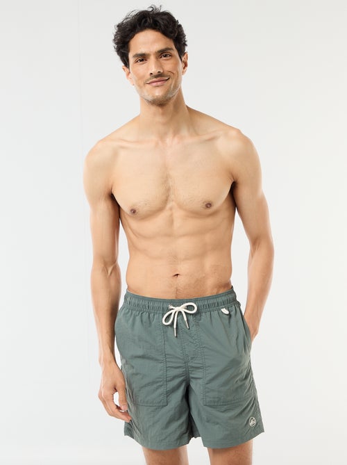 Short de bain avec grandes poches - Kiabi