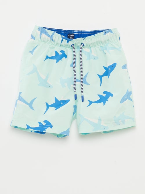 Short de bain avec imprimé - Kiabi