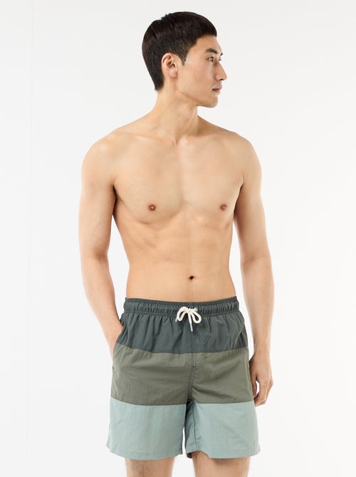 Short de bain avec poches - Kiabi