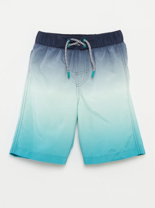 Short de bain long dégradé - Kiabi