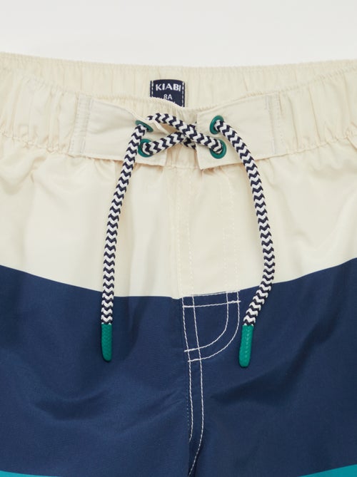 Short de bain long dégradé - Kiabi