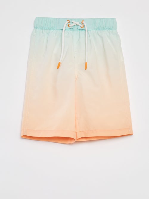 Short de bain long dégradé - Kiabi