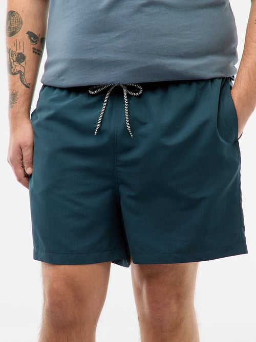 Short de bain uni - Kiabi