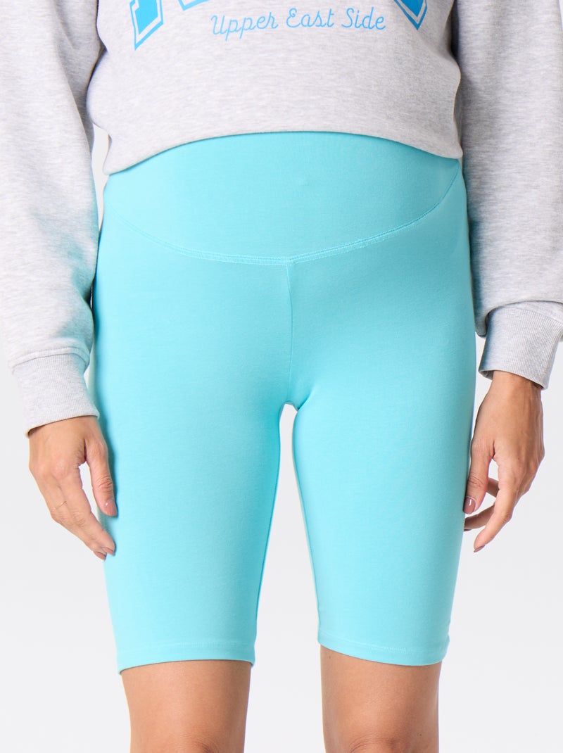 Short de cycliste de grossesse Bleu - Kiabi