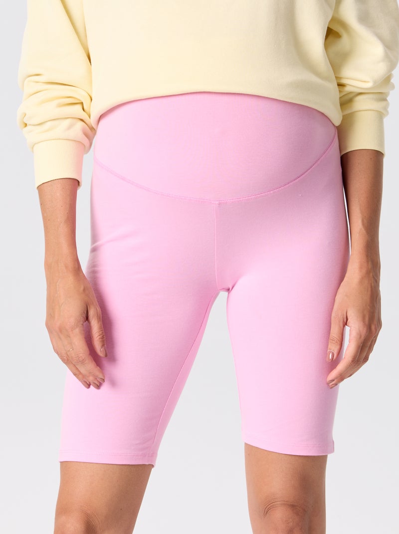 Short de cycliste de grossesse Rose - Kiabi
