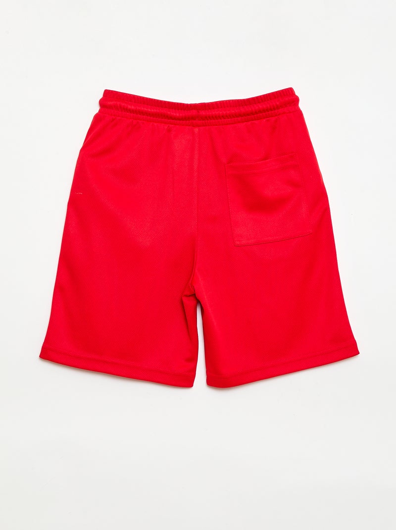 Short de sport Espagne Rouge - Kiabi