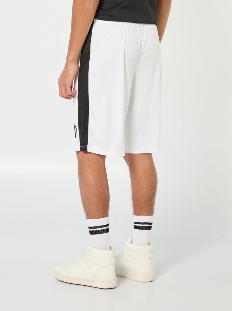 Short de sport 'Playstation' Blanc - Kiabi