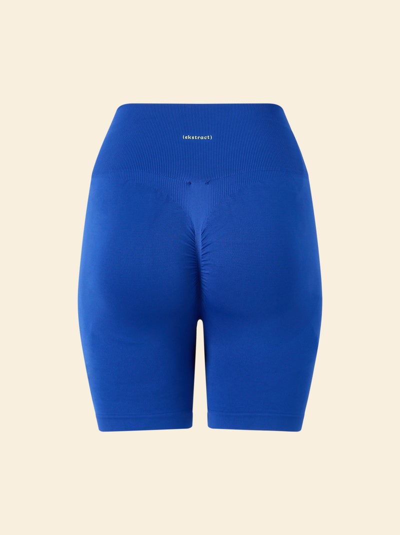Short de sport sculptant - (ekstract) Bleu - Kiabi