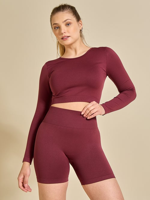 Short de sport sculptant - (ekstract) - Kiabi Short de sport sculptant - (ekstract) - Kiabi