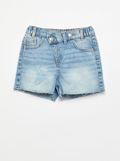 Short denim à enfiler - Kiabi Short denim à enfiler - Kiabi