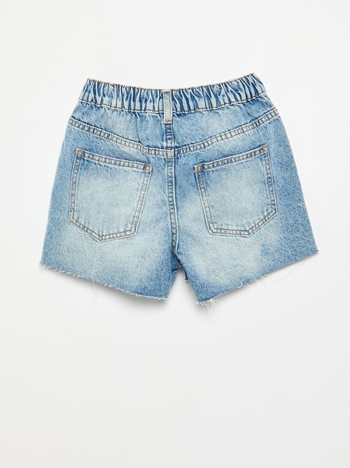 Short denim à enfiler - Kiabi Short denim à enfiler - Kiabi