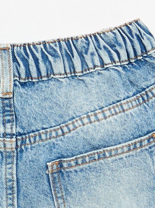 Short denim à enfiler - Kiabi Short denim à enfiler - Kiabi