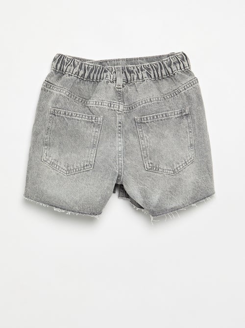 Short denim à enfiler - Kiabi Short denim à enfiler - Kiabi