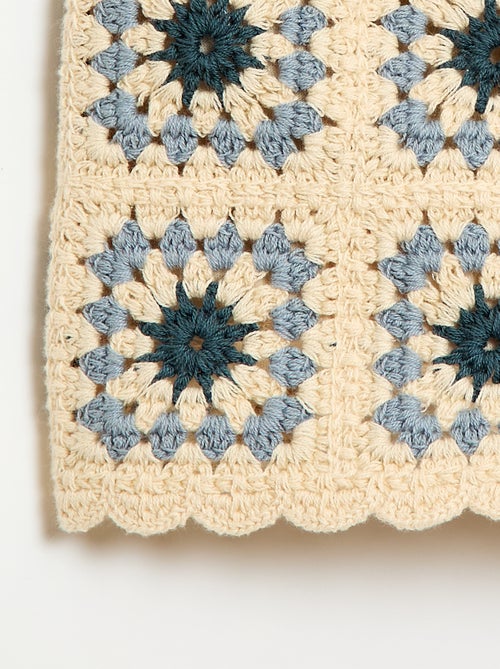 Short en crochet avec motif - Kiabi