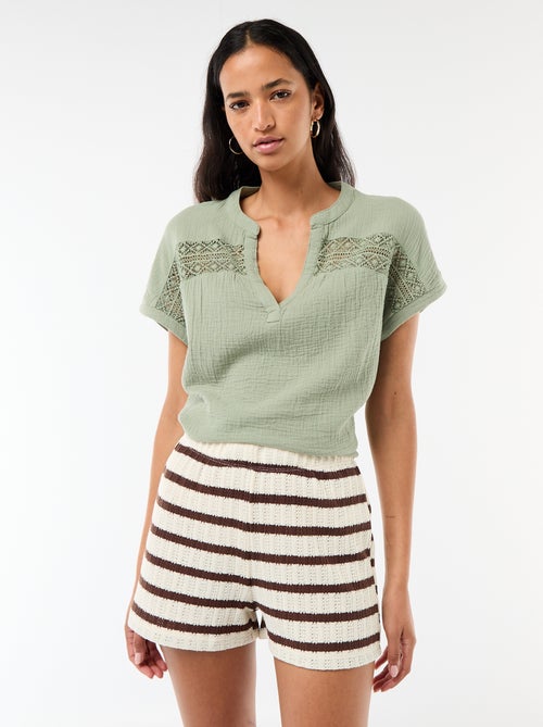 Short en crochet - Kiabi