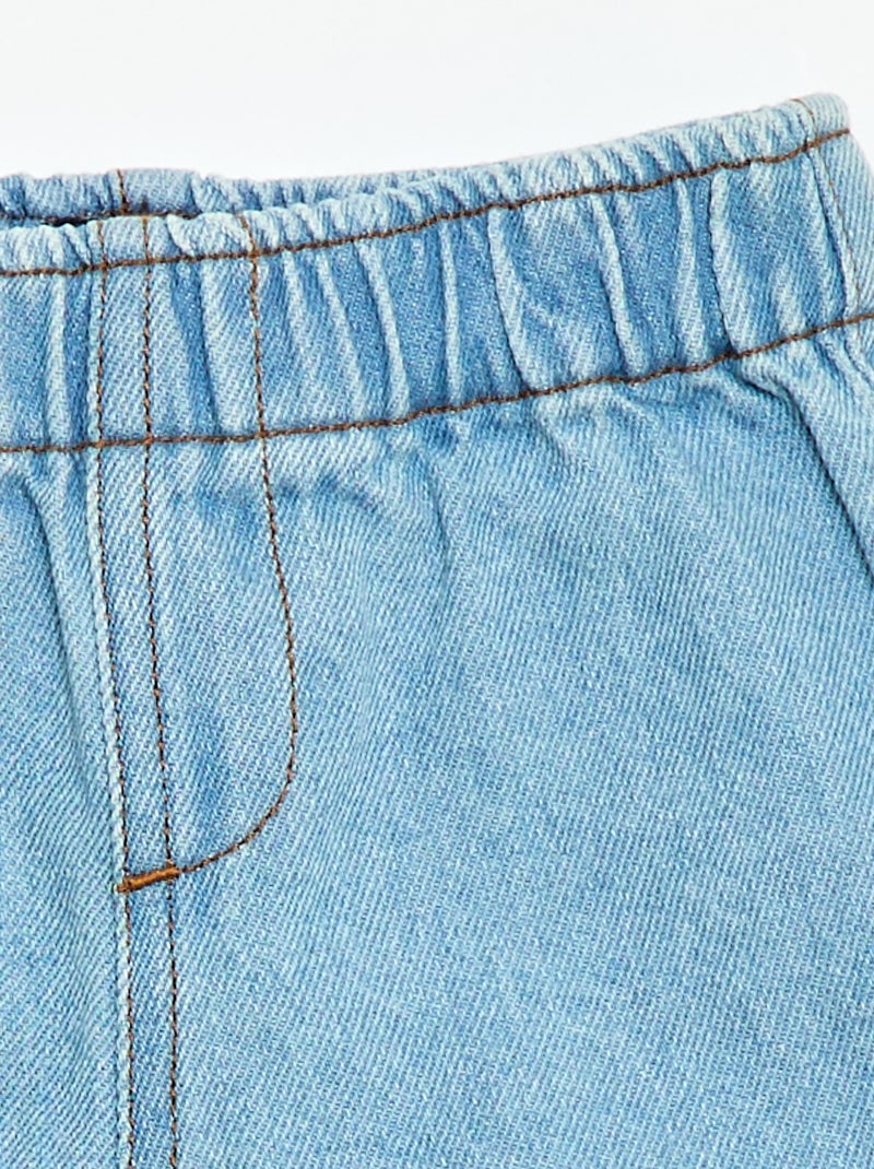 Short en denim Bleu - Kiabi