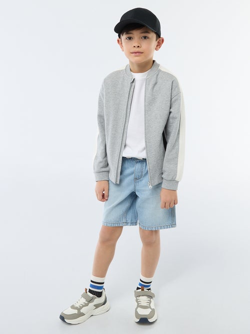 Short en jean élastiqué - Kiabi