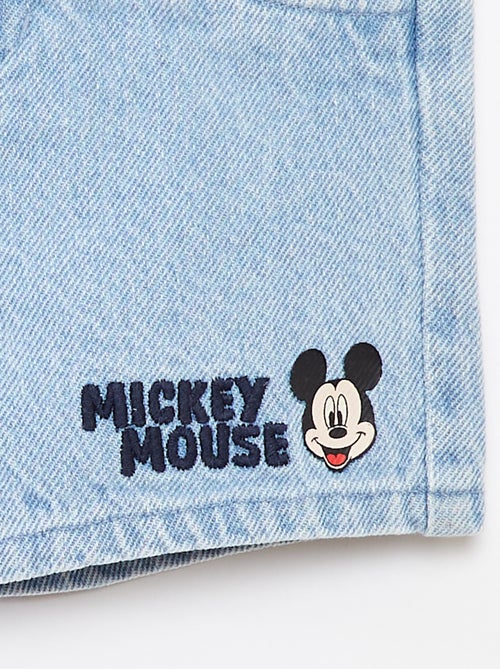 Short en jean 'Mickey' 'Disney' - Kiabi