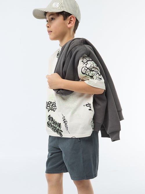 Short en molleton léger - Kiabi