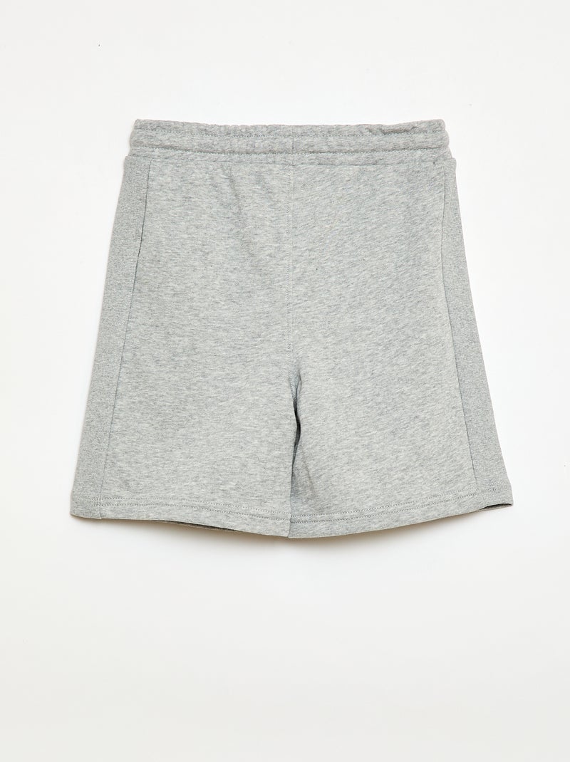 Short en molleton léger Gris - Kiabi