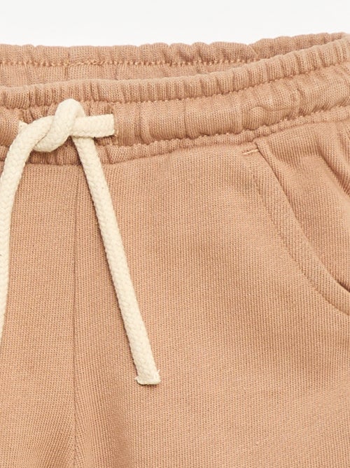 Short en molleton léger uni - Kiabi