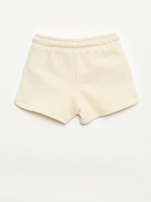 Short en molleton léger uni - Kiabi