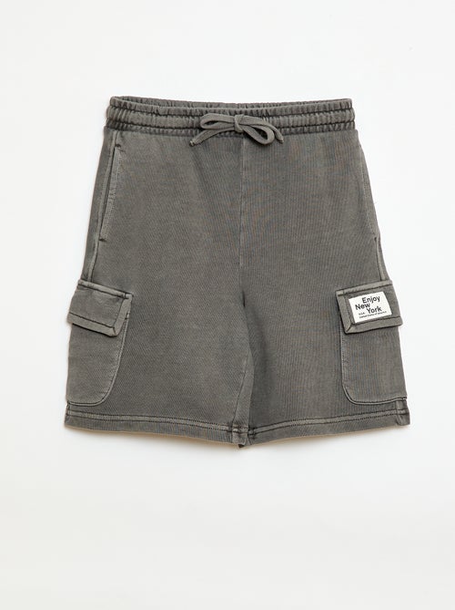 Short en molleton multipoche - Kiabi