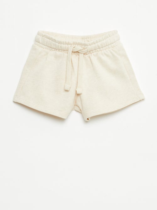 Short en molleton non gratté - Kiabi