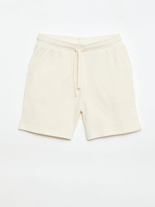 Short en nid d'abeilles - Kiabi