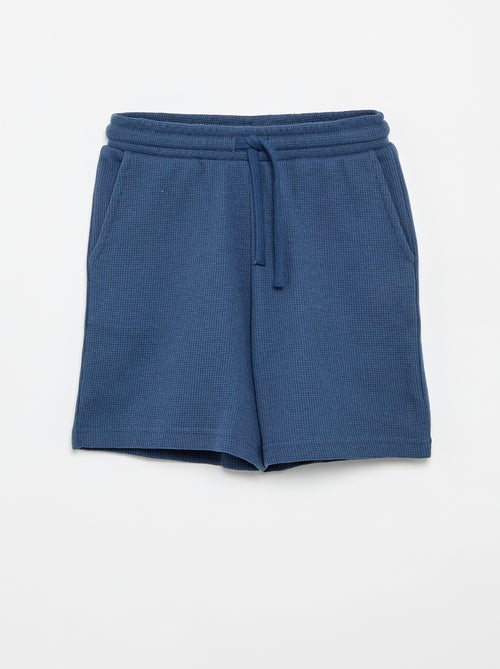 Short en nid d'abeilles - Kiabi